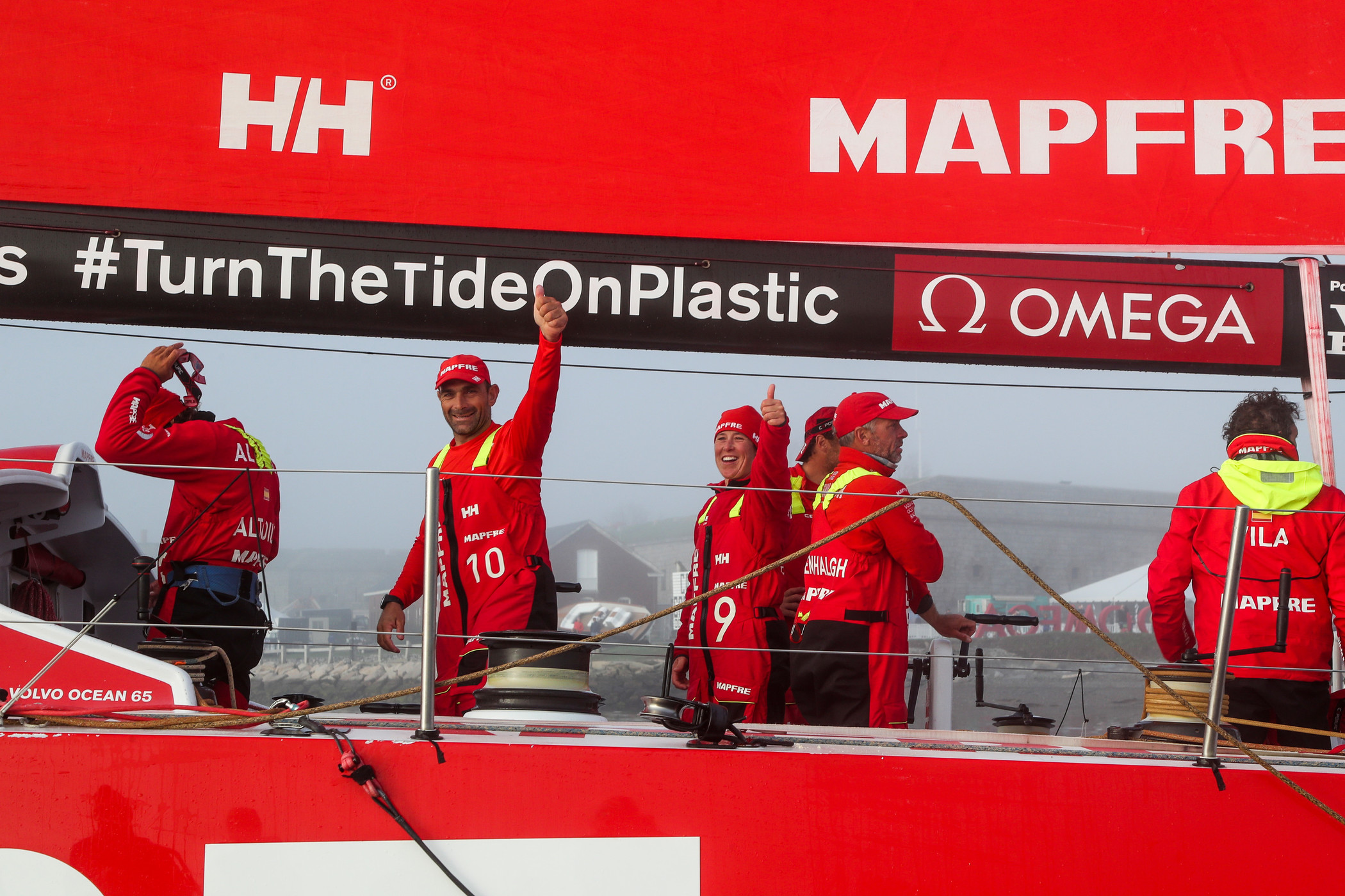 Mappfree wins leg 8