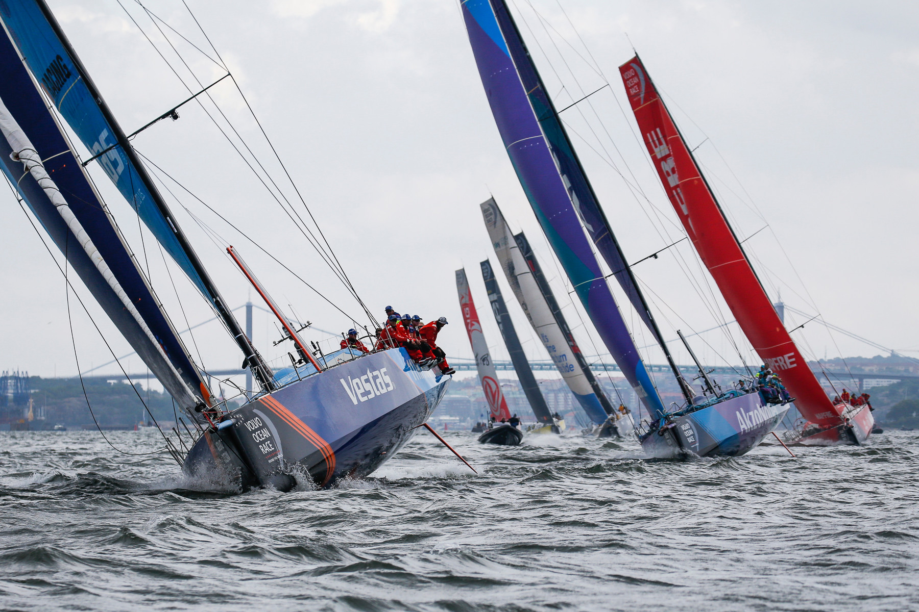 Vestas 11th Hour Racing win Gothenburg In-Port Race