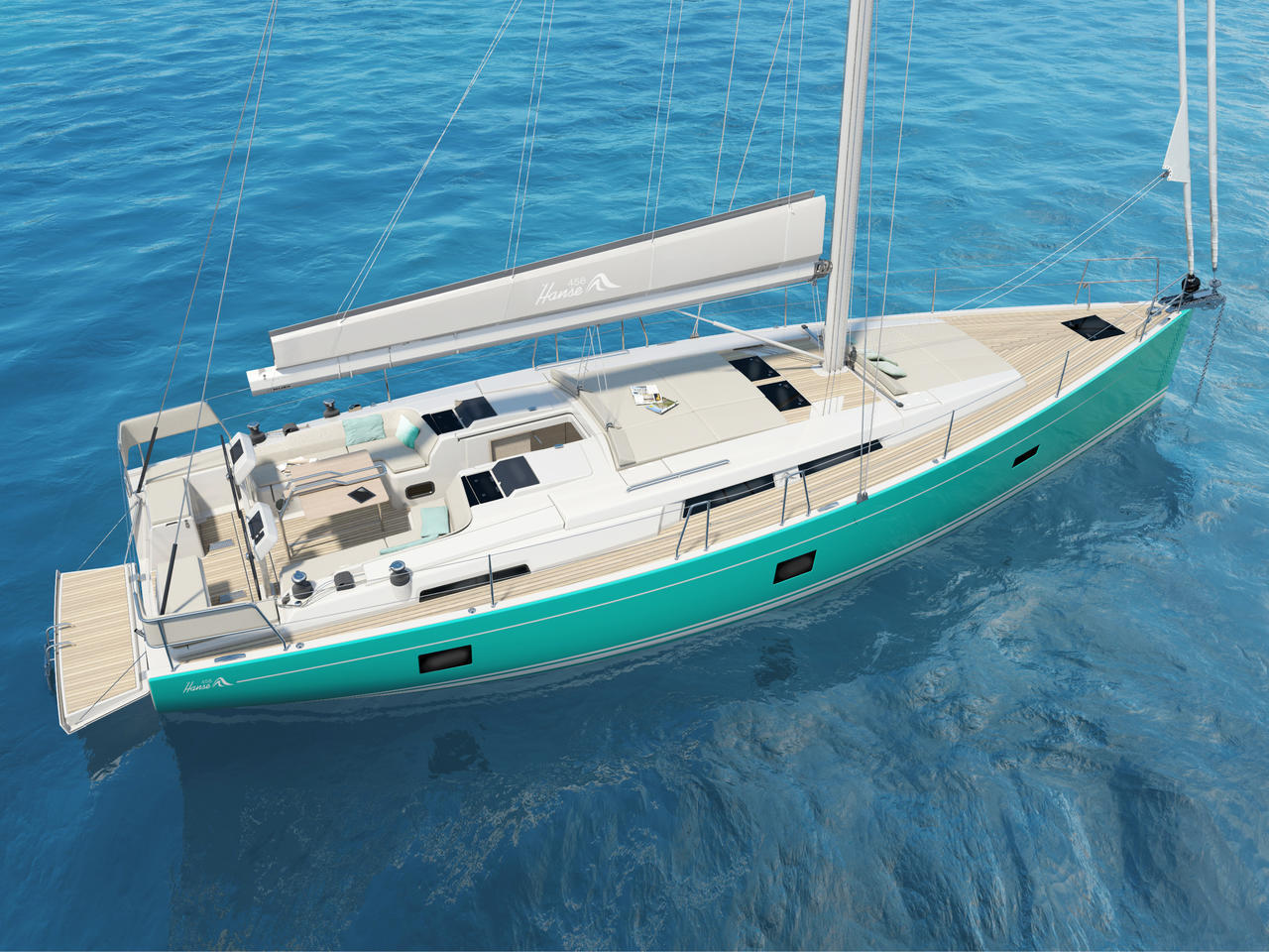 Hanseyachts presents 2 new sailboats, Hanse 458 and Hanse 508.