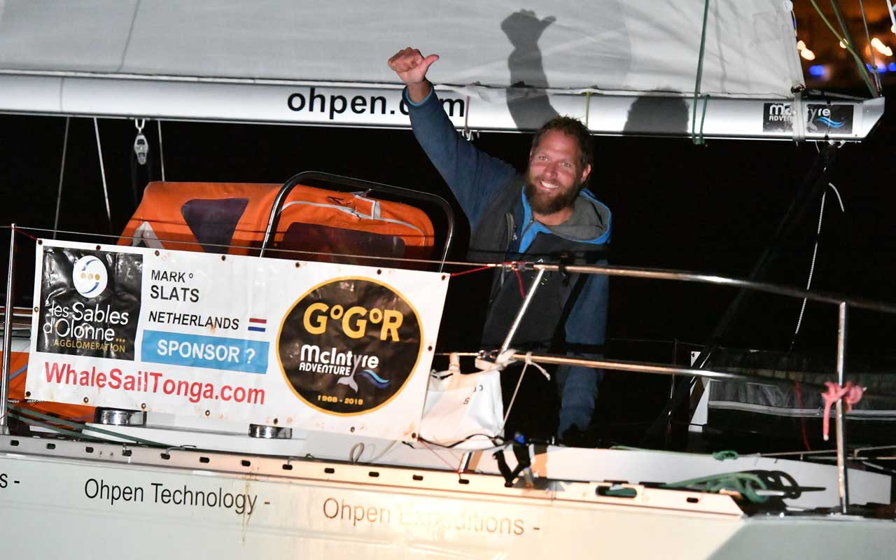 Mark Slats took second place in Golden Globe race