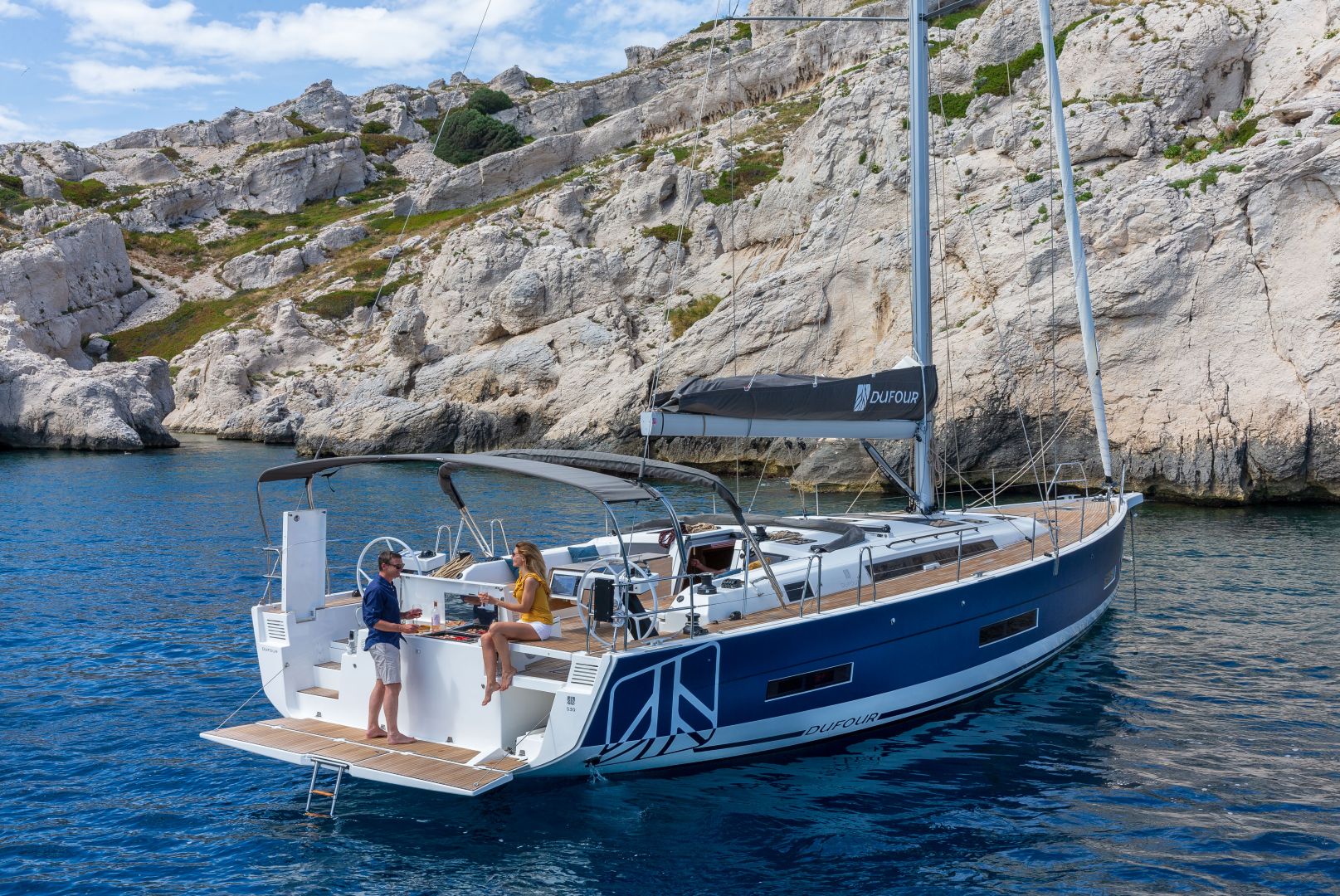 Dufour 530 - World premiere afloat in Cannes